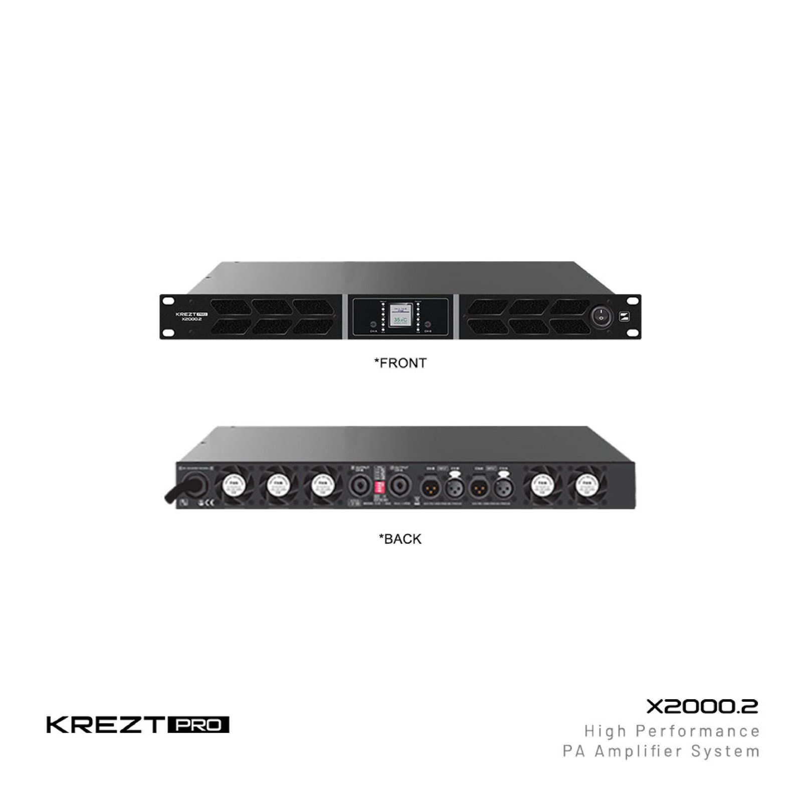 PA AMPLIFIER X2000.2-02